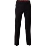 Meyer broek Roma midnight blue red flowers