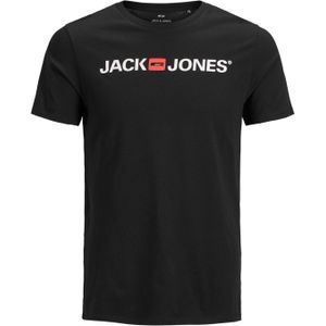 Jack&Jones t-shirt zwart effen Plus Size