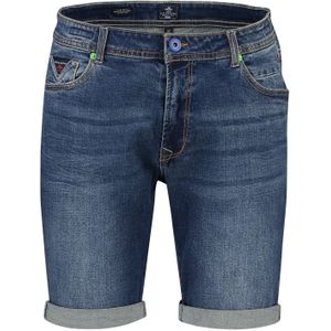 Denim short New Zealand Dunedine donkerblauw