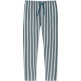 Schiesser Mix+Relax pyjamabroek lichtblauw gestreept