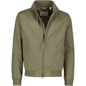 Gant zomerjas khaki normale fit Hampshire