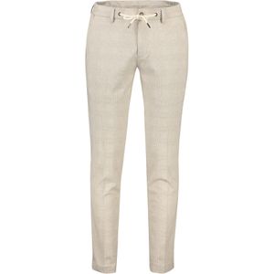 Born With Appetite pantalon mix en match beige geruit normale fit