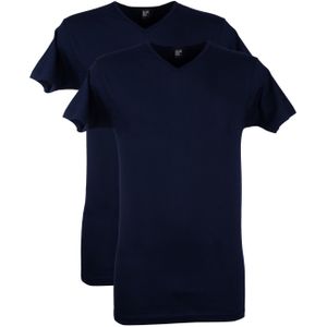 Alan Red t-shirt Vermont donkerblauw effen katoen