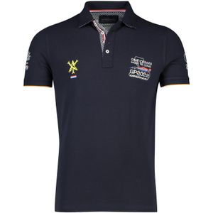 Bos Bright Blue Polo korte mouw Blauw GP Zandvoort polo 2152PRTF09-5