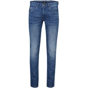 Vanguard jeans V850 Rider denimblauw effen denim