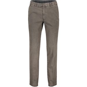 M.E.N.S. Madison pantalon donkerbruin flatfront