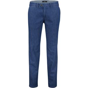 Eurex klassieke jeans blauw effen katoen Jonas