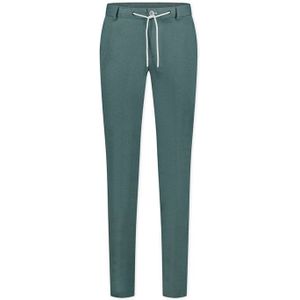 Blue Industry pantalon mix en match groen uni katoen slim fit