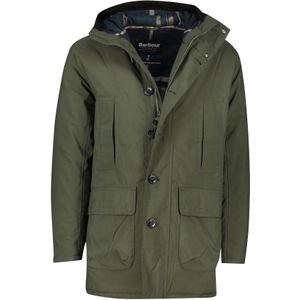 Barbour winterjas groen beafort parka