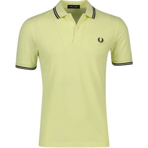 Fred Perry poloshirt geel