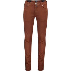 Tramarossa Leonardo 5-pocket jeans heren rood effen denim