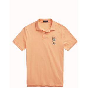 Polo Ralph Lauren polo oranje met beertje katoen