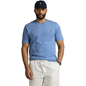 Polo Ralph Lauren T-shirt middenblauw effen