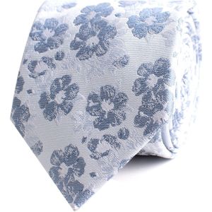 Tresanti stropdas blauwe bloemen