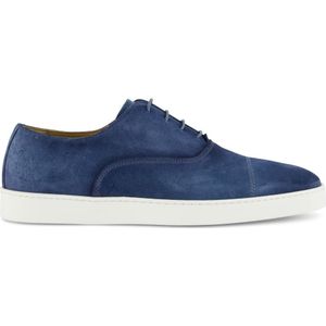 Giorgio nette veterschoenen blauw effen leer