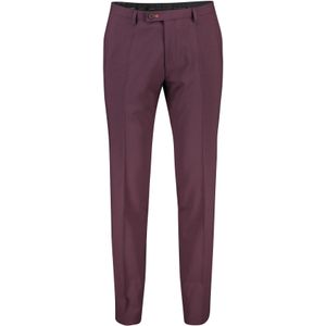 Roy Robson pantalon mix en match bordeaux effen Roy Robson pantalon mix en match bordeaux effen slim fit