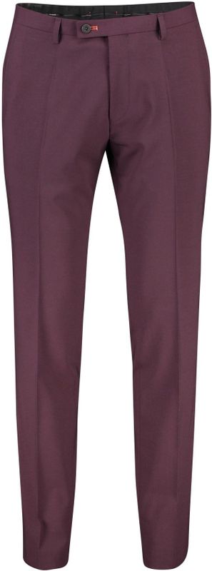 Roy Robson pantalon mix en match bordeaux effen Roy Robson pantalon mix en match bordeaux effen slim fit