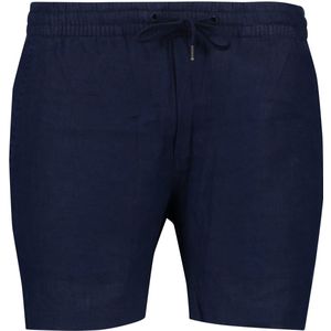 Polo Ralph Lauren bermuda donkerblauw classic fit linnen