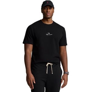 Big&Tall Polo Ralph Lauren t-shirt effen zwart