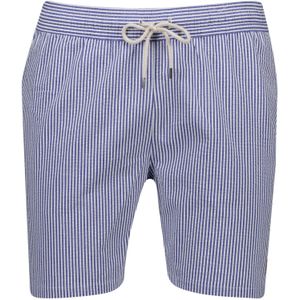 Ralph Lauren - Traveler - Badkleding - Blauw - Katoen - Stretch Seersucker