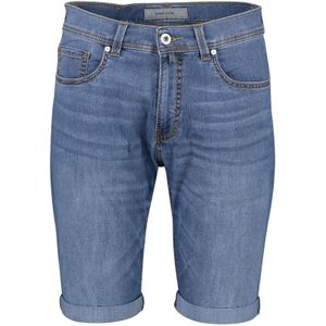 Pierre Cardin korte broek Modern Fit blauw