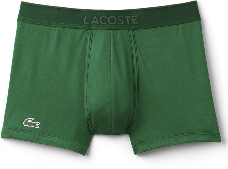 Boxershort Lacoste groen micro piqué