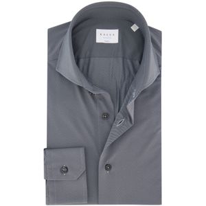 Xacus overhemd grijs tailored fit polyamide active shirt