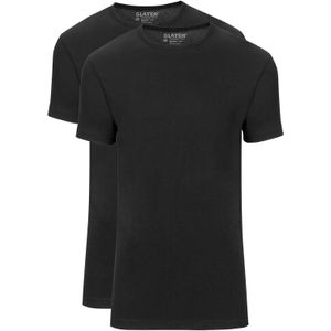 Slater t-shirt zwart 2-pack
