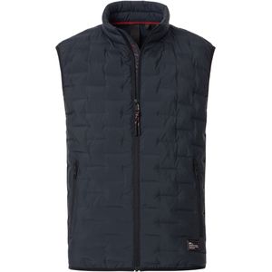 Casa Moda Bodywarmer donkerblauw effen gewatteerd