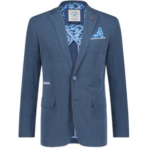 A Fish Named Fred - Colbert - Donkerblauw - Katoen - Slim Fit