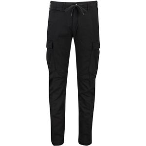 Polo Ralph Lauren Pantalon cargo effen zwart katoen