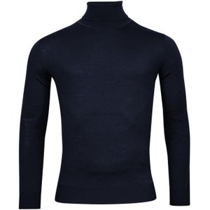 Thomas Maine coltrui donkerblauw normale fit effen 100% wol