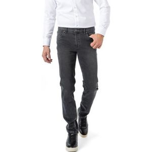 Hiltl jeans Parker regular fit grijs effen denim, stretch