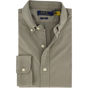 Polo Ralph Lauren Slim Fit casual overhemd grijs button-down