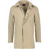Portofino jas Daniel beige met afneembare capuchon