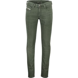 Diesel jeans Sleenker groen denim