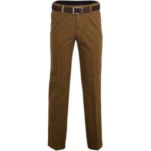 M.E.N.S. pantalon lichtbruin katoen model Madrid-U