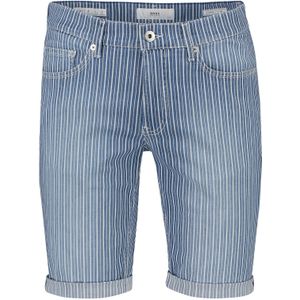 Brax 5-p korte broek strepen denim Chris
