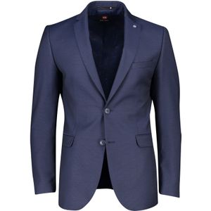 Club of Gents colbert mix & match blauw effen wol slim fit zakken