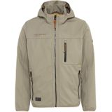 Katoenen Camel Active zomerjas beige wijde fit borstzak