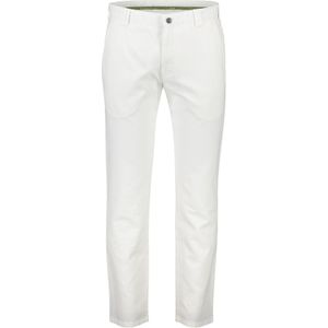 Meyer Pantalon wit modern fit katoen