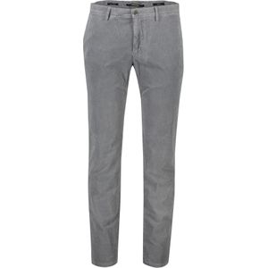 Alberto chino grijs katoen slim fit super stretch