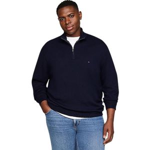 Tommy Hilfiger katoenen trui Big&Tall navy normale fit