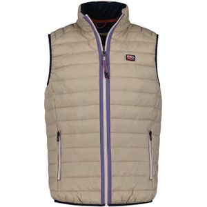 New Zealand bodywarmer bruin effen normale fit