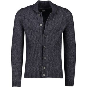 Vanguard vest donkerblauw knopen gemêleerd