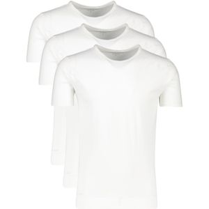 Tommy Hilfiger katoenen ronde hals t-shirt wit 3-pack