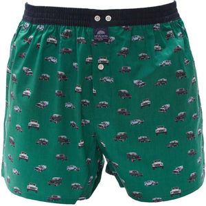 Boxershort McAlson donkergroen auto's