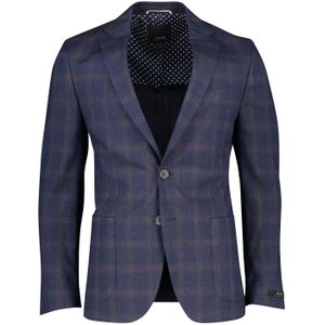 Digel Edward colbert navy geruit modern fit