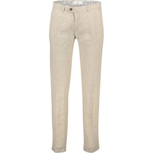 Brax Felix pantalon effen beige linnen