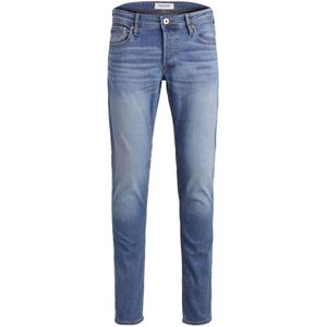 Jack & Jones pantalon Plus Size blauw effen denim, katoen